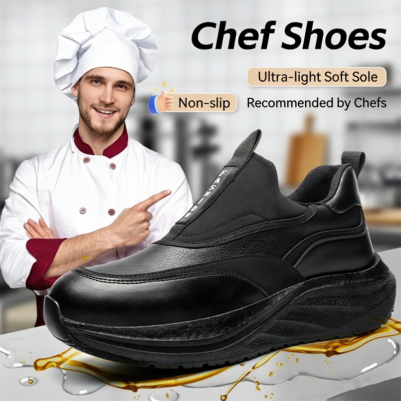 Leather Shoe Polish - Мужские кожаные туфли на платформе, водонепроницаемые,