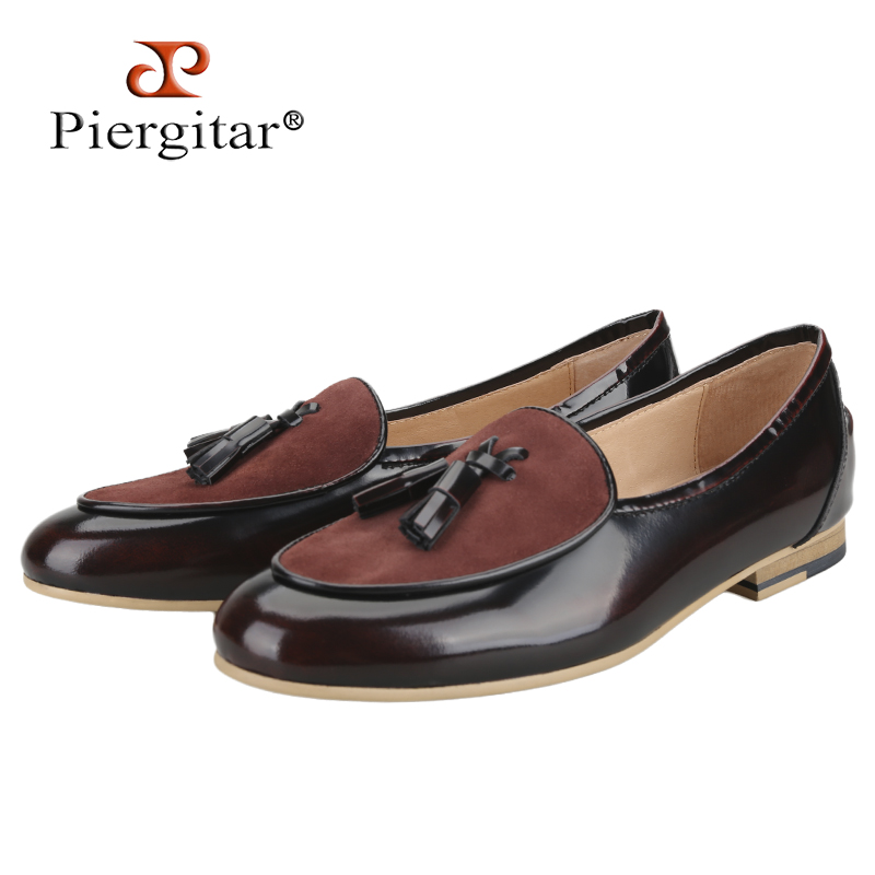 Leather Shoe Polish - Мужские повседневные туфли-лоферы Piergitar из натуральной