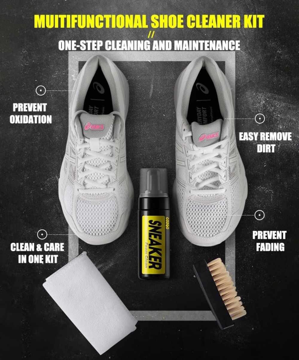 Набор для чистки обуви, пенное – обзор и цена Shoe Cleaner