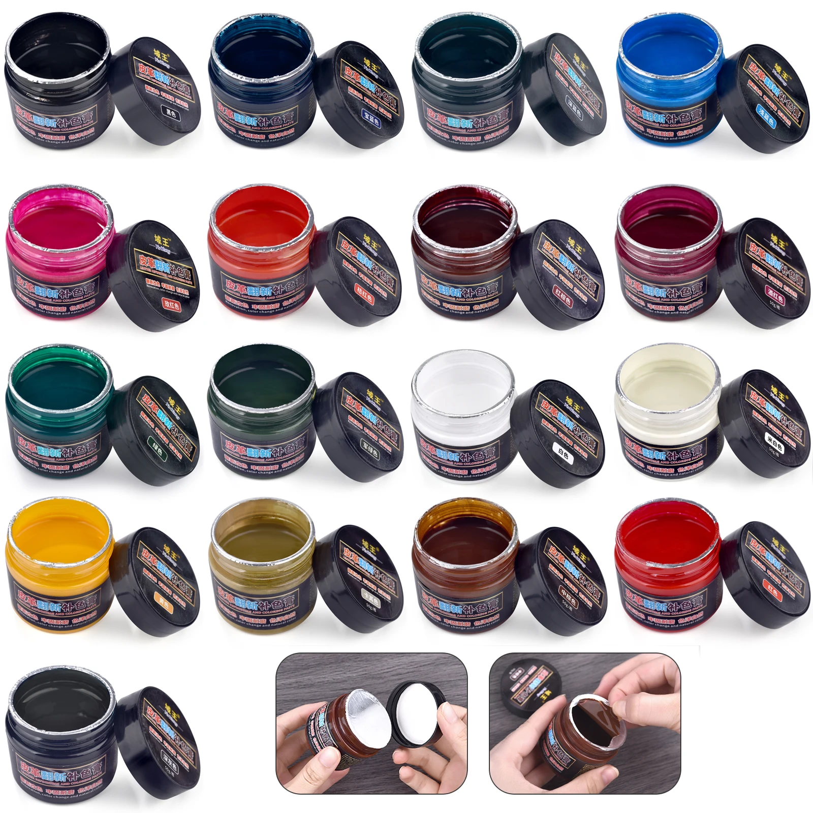 50 г краска для ремонта кожи,  – обзор и цена Leather Shoe Polish